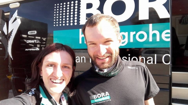 Fyzioterapeutka Petra Krtičková jako součást profesionálního týmu Bora Hansgroge